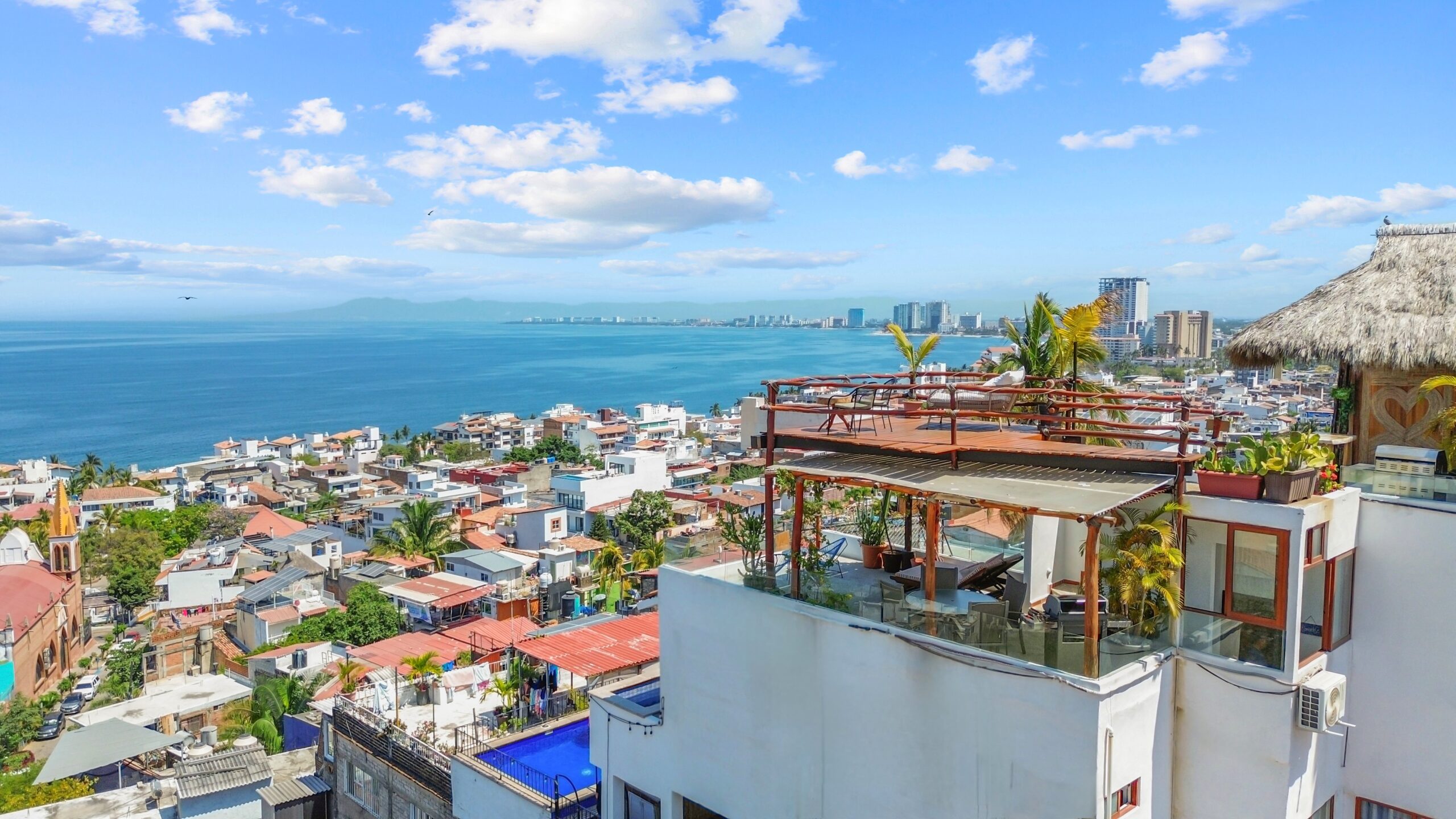 Panoramic Ocean Views viewpoint Puerto Vallarta